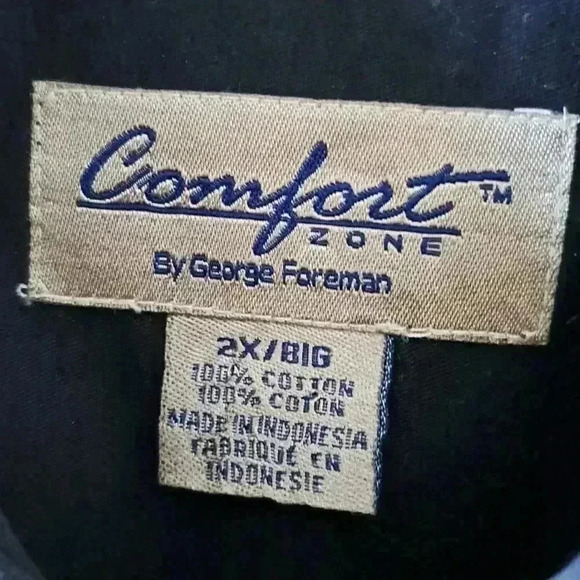  MENS SHIRT COMFORT ZONE George FOREMAN - Picture 2 of 4